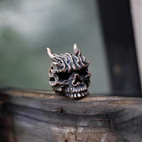 Asura Skull Ring 04 | Gthic.com