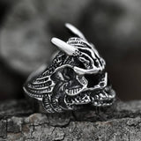 Asura Stainless Steel Skull Ring
