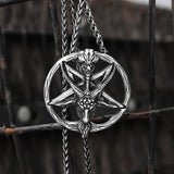 Baphomet Stainless Steel Satan Pendant | Gthic.com