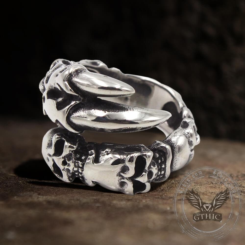 Men`s Sylvester Gardenzio Stallone Skull Cosplay Sterling Silver Ring Lucky  Ring - Custom Your Jewelry On Online
