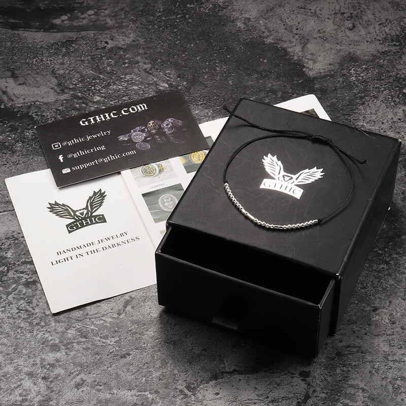 Best Bitches Morse Code Sterling Silver Bracelet