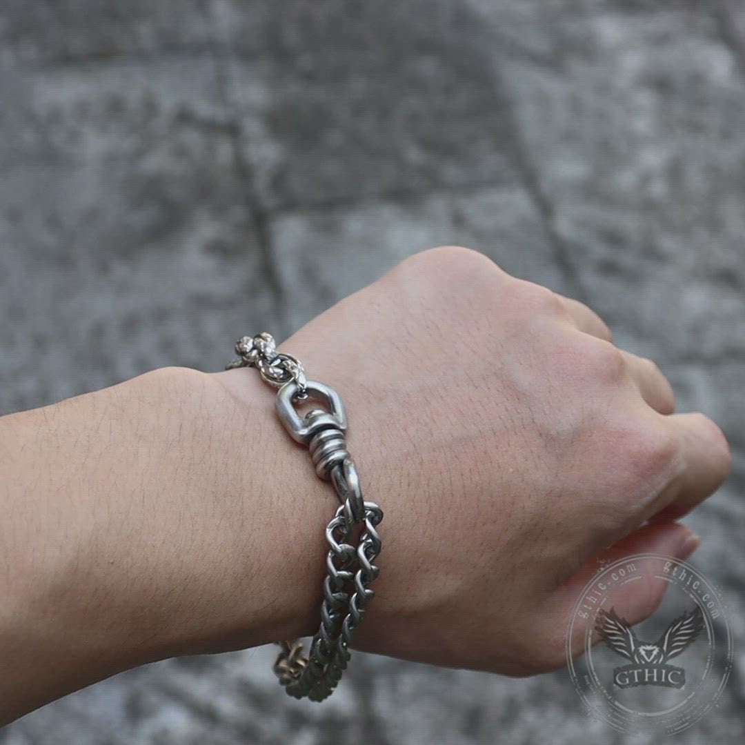 Classic Cuban Stainless Steel Bracelet