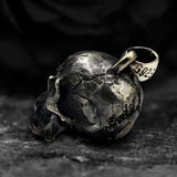 Calvarium Sterling Silver Skull Pendant 04 | Gthic.com