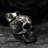 Calvarium Sterling Silver Skull Pendant 03 | Gthic.com