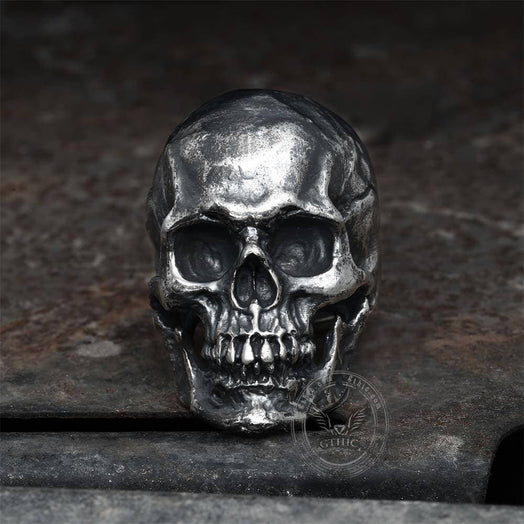 Calvarium Sterling Silver Skull Ring