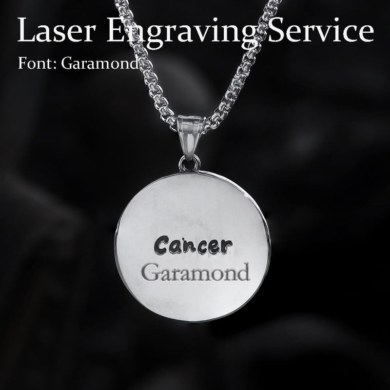 Cancer Stainless Steel Pendant