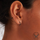 Cartilage Sleeper G23 Titanium Hoop Earrings