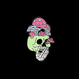 Cartoon Skull Paint Alloy Brooch | Gthic.com