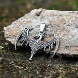 Celtic Dragon Stainless Steel Viking Pendant | Gthic.com