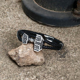 Celtic Hammer Stainless Steel Viking Bracelet | Gthic.com