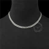 Classic Cuban Link Stainless Steel Chain Necklace 04 | Gthic.com
