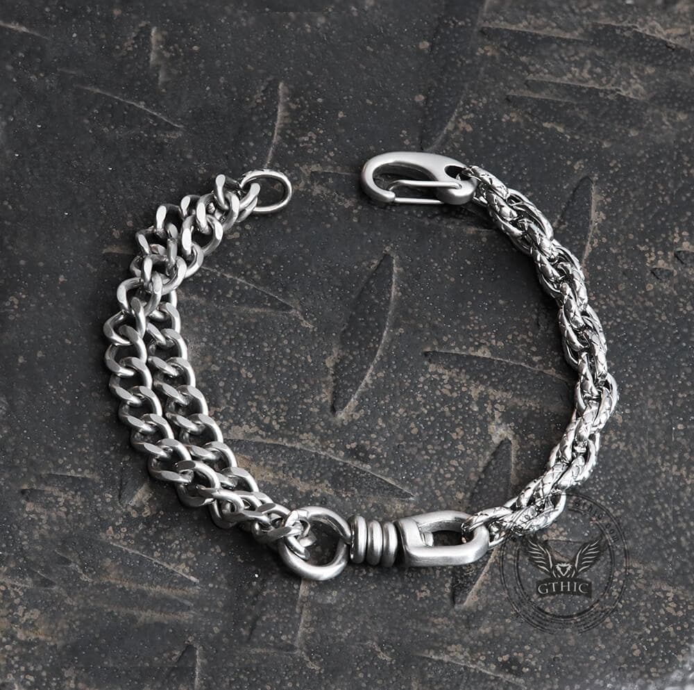 Classic Cuban Stainless Steel Bracelet