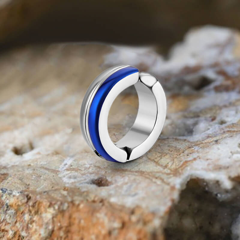 Classic Double Layered Stainless Steel Ear Cuffs | Gthic.com