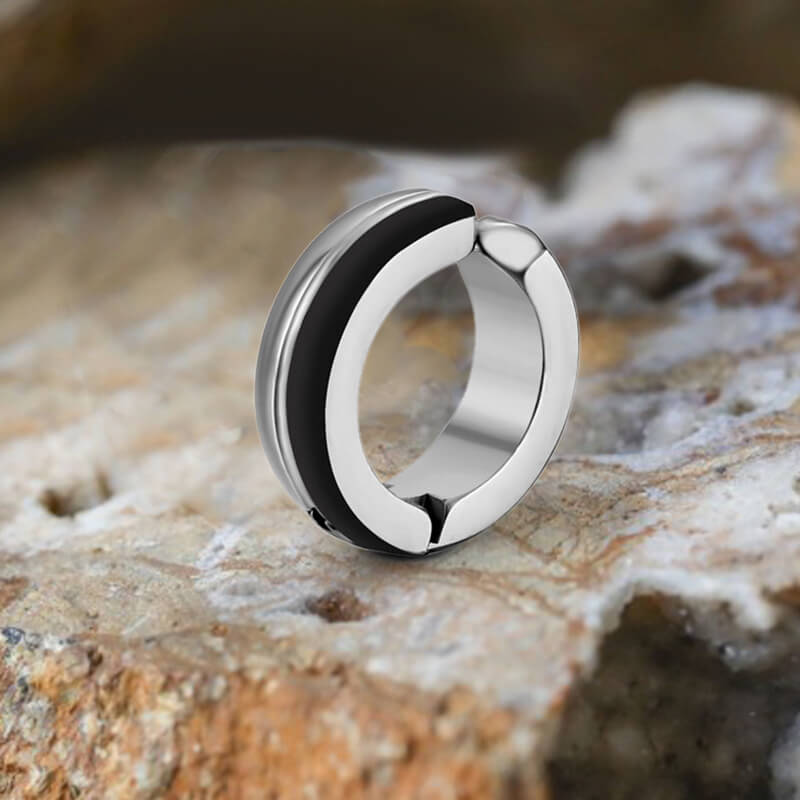 Classic Double Layered Stainless Steel Ear Cuffs | Gthic.com