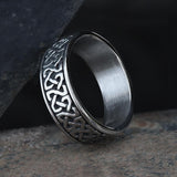 Classic Pattern Stainless Steel Ring 01 | Gthic.com