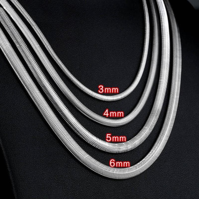 Classic Stainless Steel Snake Chain – GTHIC