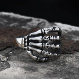 Claw Stainless Steel Skull Ring | Gthic.com