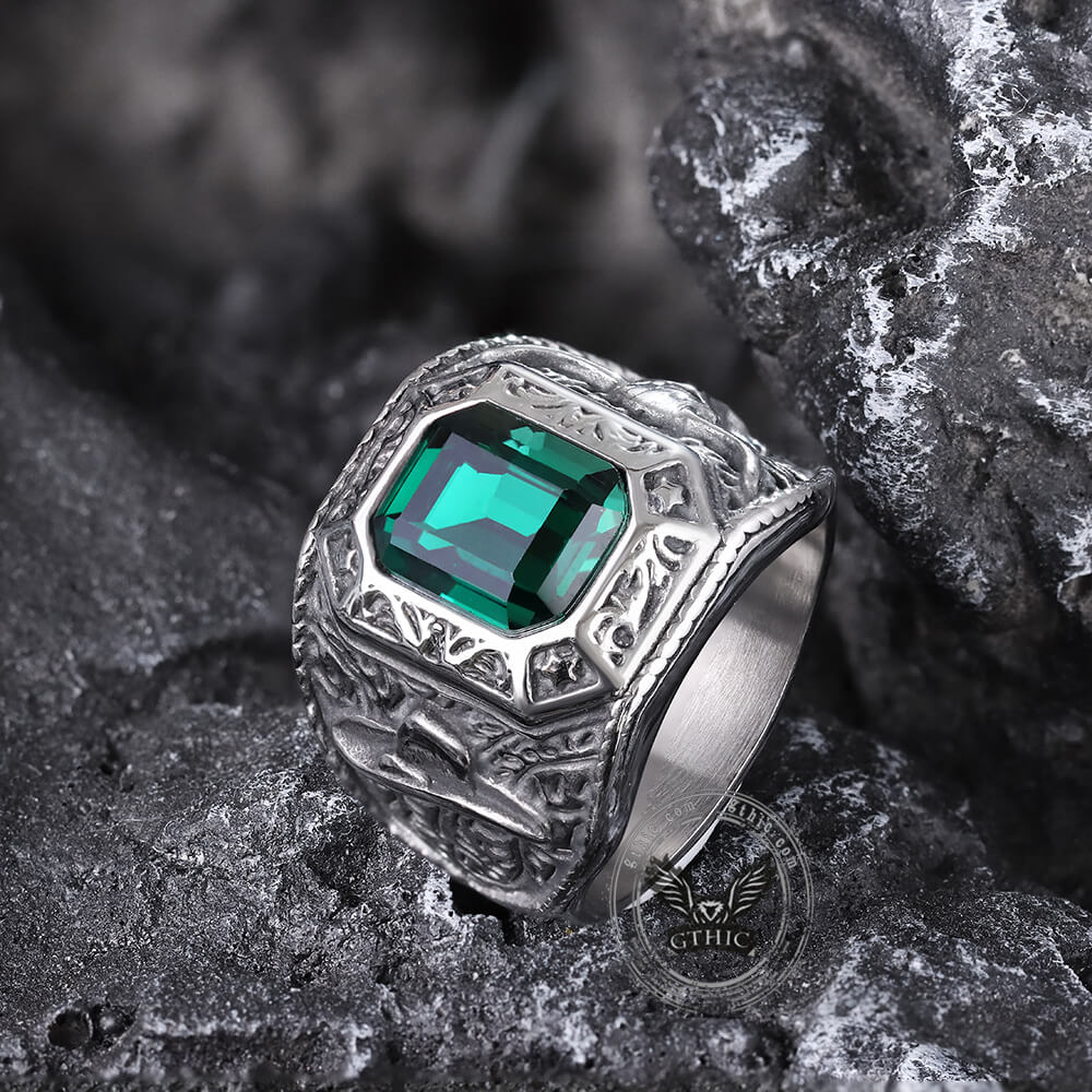 Cowboys Bull Stainless Steel Ring | Gthic.com