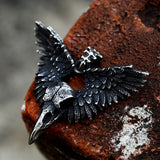 Crow Witcher Stainless Steel Pendant | Gthic.com