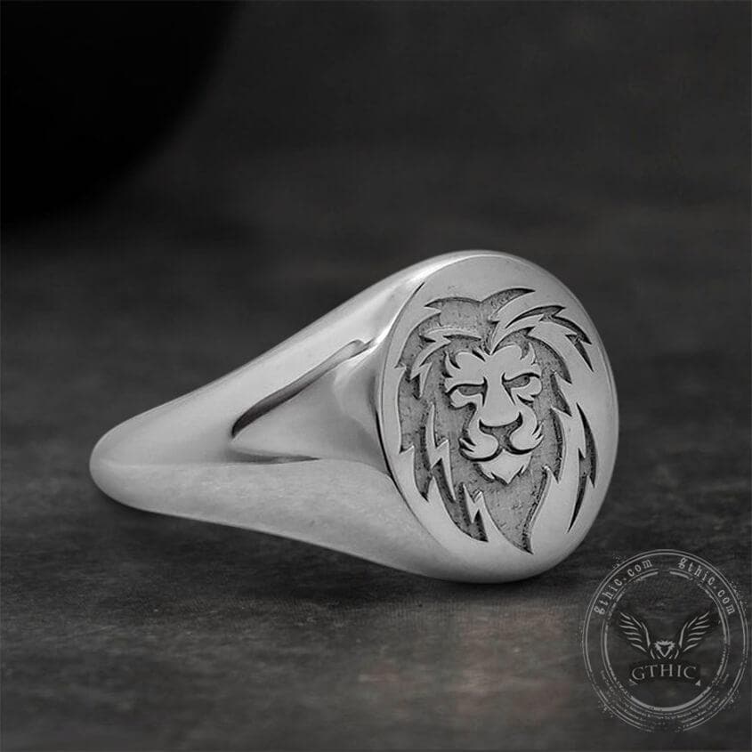 Personalized Sterling Silver Polished Round Ring