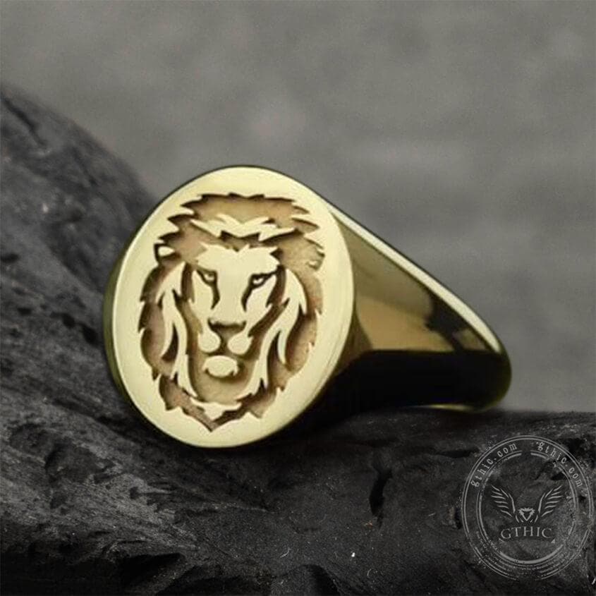 Personalized Sterling Silver Polished Round Ring | Gthic.com