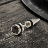 CZ Stone Stainless Steel Stud Earring
