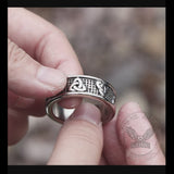 Warrior Triquetra Stainless Steel Viking Ring