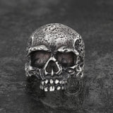 Dark Pioneer Brass Skull Ring 04 | Gthic.com