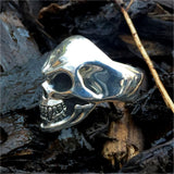 Death Skull Sterling Silver Ring 04 | Gthic.com
