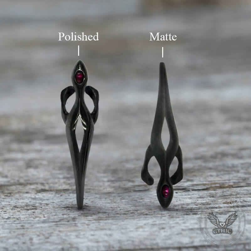 Demon Alloy Adjustable Nail Ring | Gthic.com
