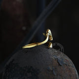 Demon Wing and Arrow Stainless Steel Ring