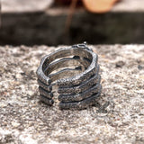 Detailed Vertebrae Stainless Steel Ring | Gthic.com
