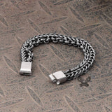 Double Chains Stainless Steel Bracelet 05 | Gthic.com