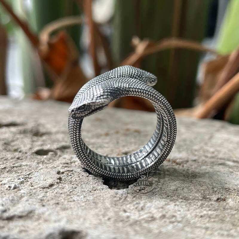 Diamond Snake Ring in 18K Gold #505926 – Beladora