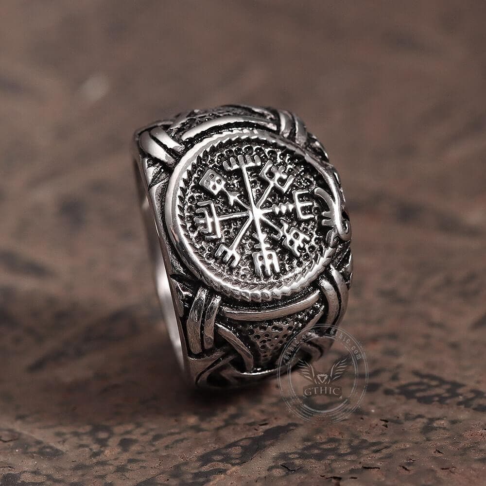 Dragon Amulet 316L Stainless Steel Viking Ring - GTHIC