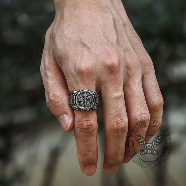 Dragon Amulet 316L Stainless Steel Viking Ring - GTHIC