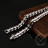 Dragon Bone Stainless Steel Necklace