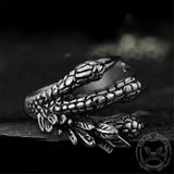 Dragon Claw Stainless Steel Ring02 | Gthic.com