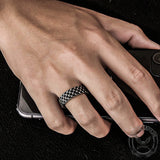 Dragon Scale Stainless Steel Ring 02 | Gthic.com