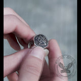 Lucifer Nephilim Seal Stainless Steel Ring