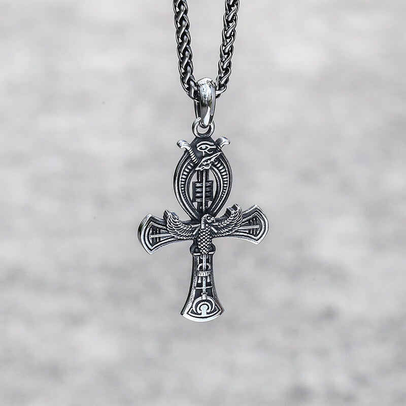 Egyptian Ankh Stainless Steel Pendant | Gthic.com