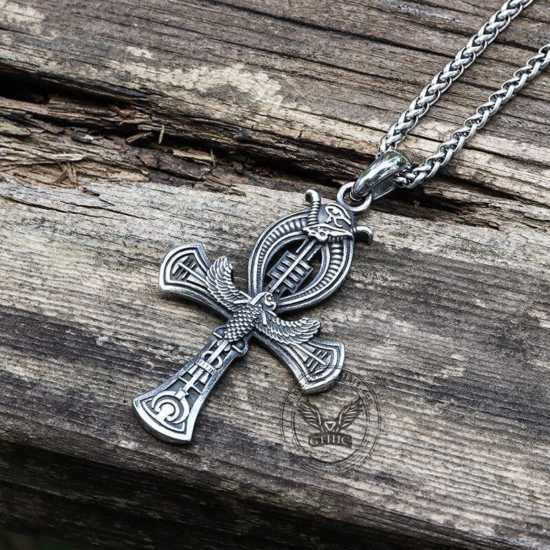 Egyptian Ankh Stainless Steel Pendant | Gthic.com