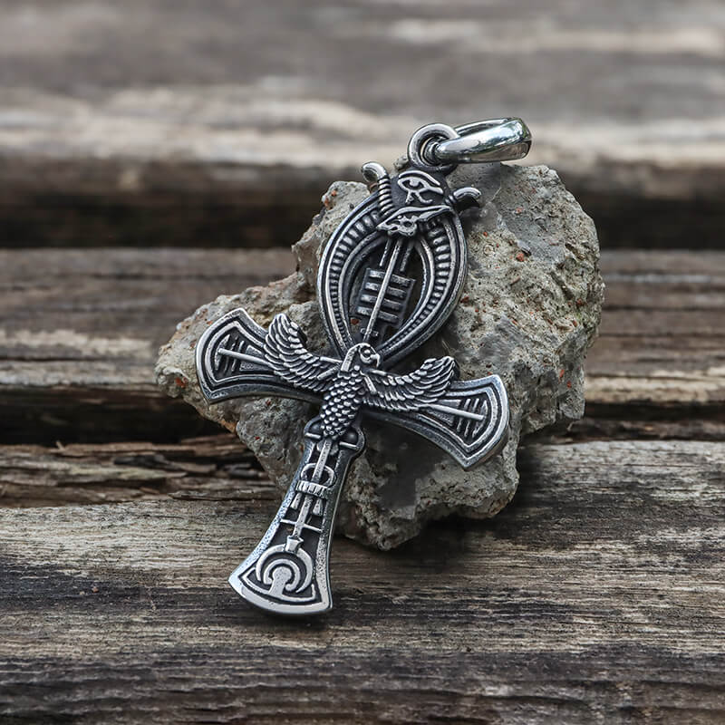 Egyptian Ankh Stainless Steel Pendant | Gthic.com