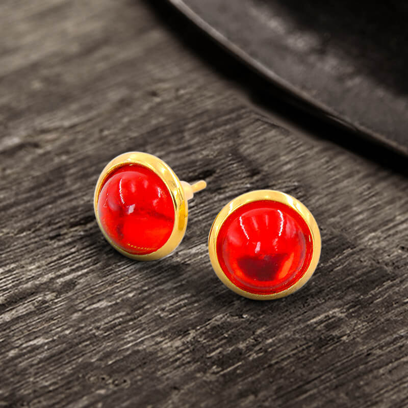 Evil Eye Stainless Steel Earring | Gthic.com