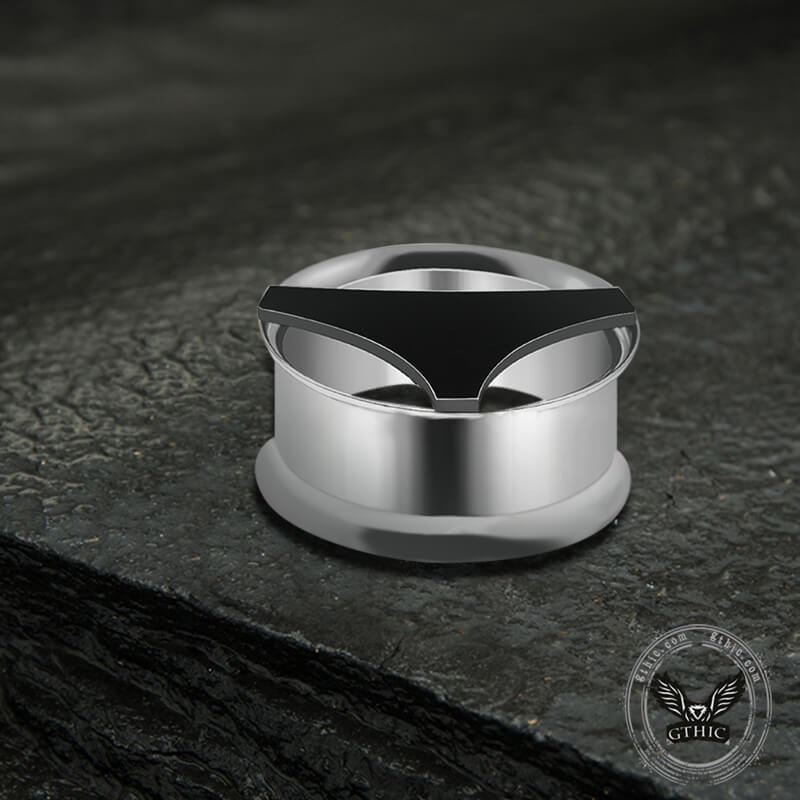 Exaggerated Underwear Design Stainless Steel Ear Gauge | Gthic.com