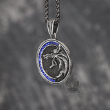Ferocious Nordic Wolf Stainless Steel Pendant05 | Gthic.com