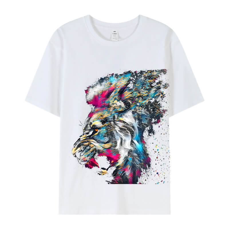 Fierce Tiger Cotton T-shirt | Gthic.com