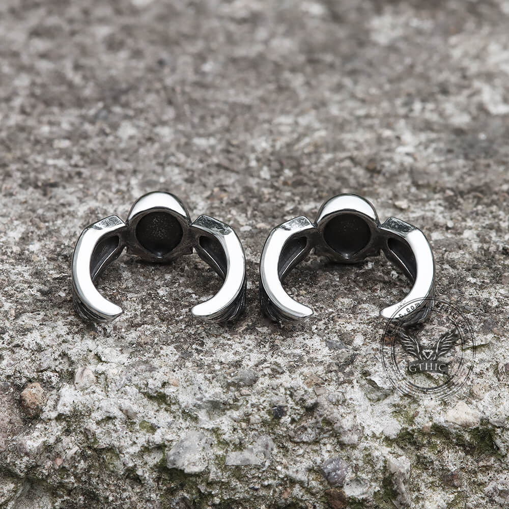 Free Soul Stainless Steel Biker Ear Cuffs