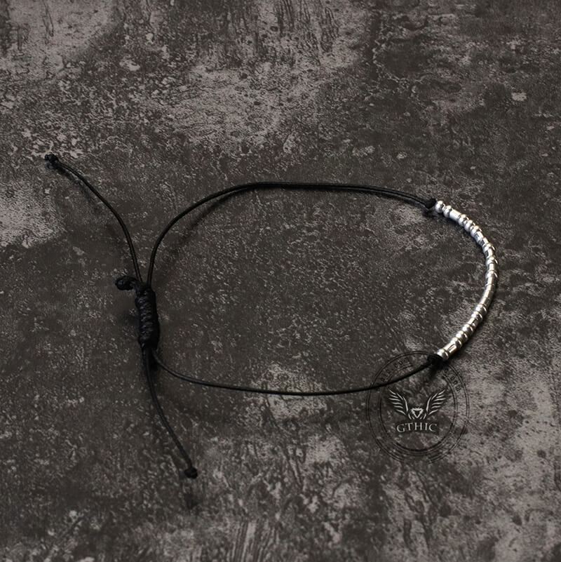 Fuck Off Morse Code Sterling Silver Bracelet