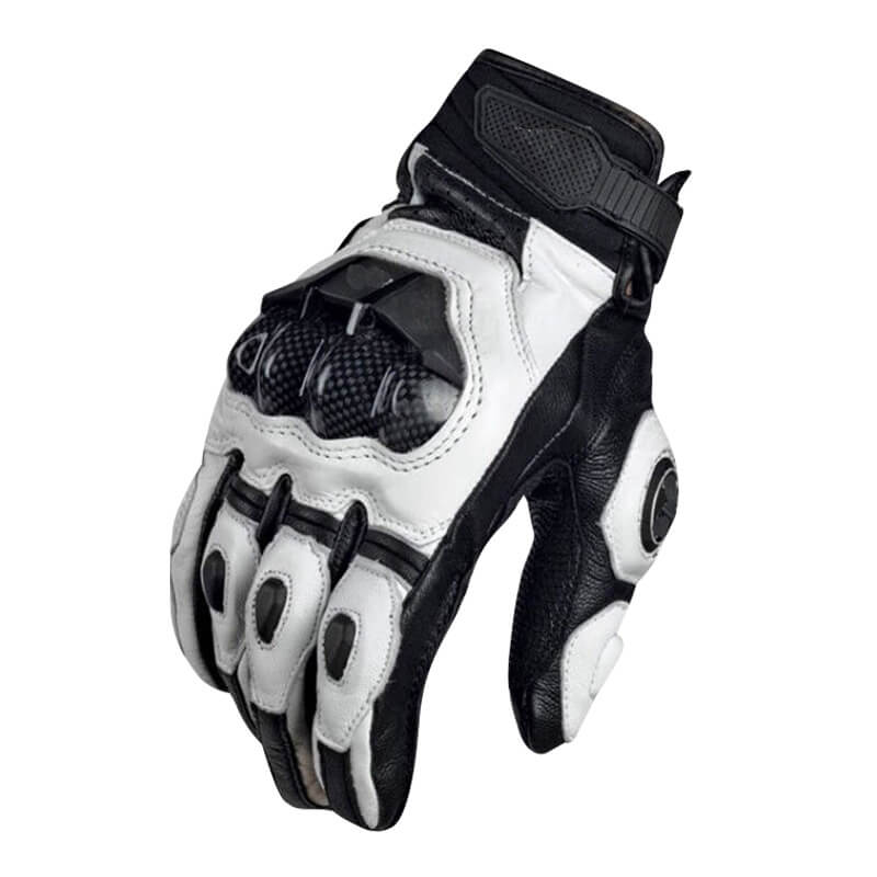 Full-finger Leather Motorcycle Gloves | Gthic.com